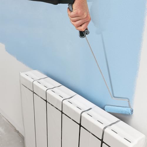 ROLLINGDOG 6 inch Long Paint Roller | Microfiber Rollers for Painting Walls and Ceilings, for Smooth to semi Smooth Surfaces - color: 6 inch paint roller