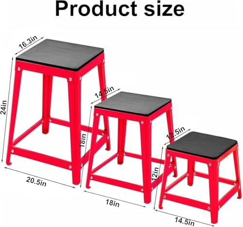Plyometric Jump Box, 12-18-24-30 Inch Exercise Step Platform for Box Jumps, Home Gym, Anti-Slip Plyo Box Set, Workout Step Up Box, Fitness Jump Platform for Strength Training, Conditioning