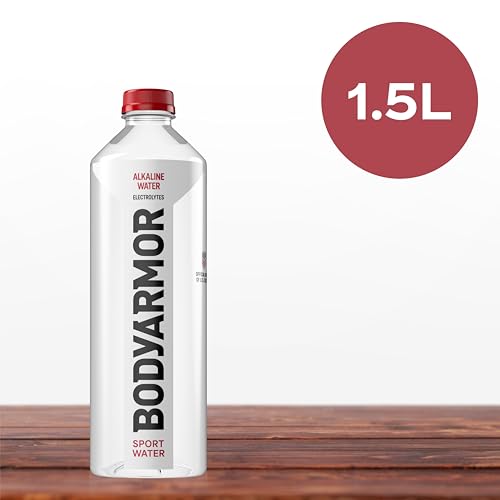 BODYARMOR SportWater Alkaline Water, Superior Hydration, High Alkaline Water pH 9+, Electrolytes, Perfect for your Active Lifestyle, 1.5 Liter (Pack of 12) - size: 50.7 Fl Oz (Pack of 12)