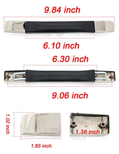 Zoofen Replacement Luggage Suitcase Handle Plastic 25cm Carry Strap Luggage Grip（B007）