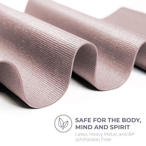 Voyage 5mm Studio Yoga Mats, 10 Pack, 72x24in - color: Lilac