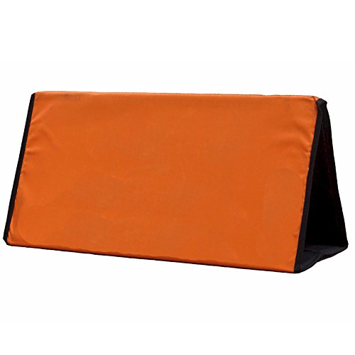 Workoutz Plyo Agility Hurdle Set (6 Qty, Orange) Folding Speed Hurdles for Sports Training