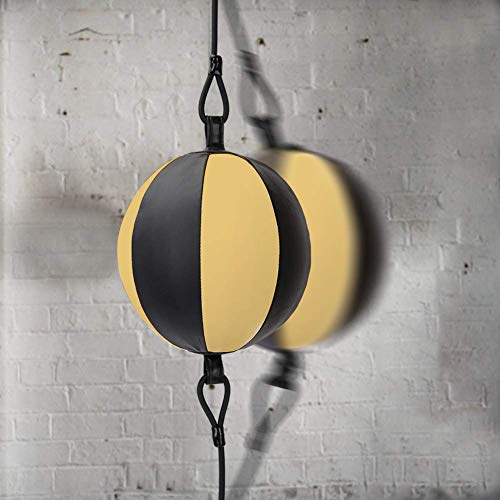 TOCO FREIDO Double End Punching Ball, Speed Bag with Difficulty Levels Boxing Reflex Ball with Headband, Perfect for Reaction, Agility, and Hand Eye Coordination Training - color: no reflex ball