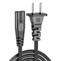 2 Prong AC Elliptical Power Cord for YOSUDA, GUGTTR, WESTIONC, ANCHEER Under Desk Elliptical Machines Replacement Power Cable 10FT - size: 10FT(3M)