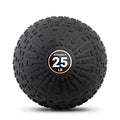 Marcy Slam Ball, 10–50 lbs Dead Weight, Non-Bounce, Sand-Filled Medicine Ball with Durable PVC Shell & Textured Grip for Slams, Tosses, Core & Full Body Training - size: 25 LB