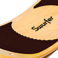 Swurfer SwurfGrip Traction Pads for Wooden Surf Swing – Comfortable Foam Grip Board Accessories, Heavy Duty Material - color: Brown