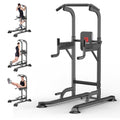 Power Tower Adjustable Height Pull Up & Dip Station Multi-Function Home Strength Training Fitness Workout Station for Home Gym - color: K