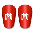MediCaptain MiniGuards - Mini Shin Guards for Soccer Players - Tiny Shin Pads for Men, Women, Teens - Miniature Shin Guards 3.9 x 2.4 inch - Perfect for High Level Soccer Athletes - color: Red