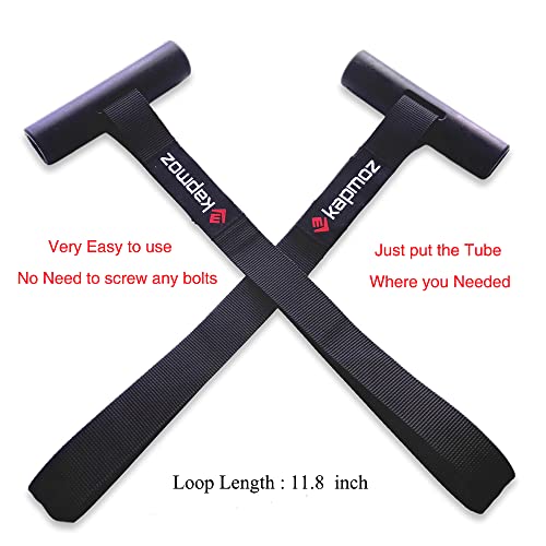 Quick Hood Loops Trunk Anchor Kayak Tie Downs Straps Bow Stern Canoe Transport Secure Lashing Point - color: Black 1 Pair