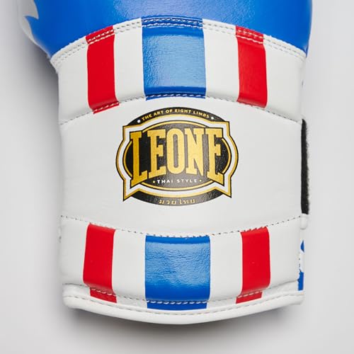 LEONE 1947, Thai Style Boxing Gloves - color: BLUE, size: 12