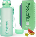 Hydracy 2L Large Water Bottle, 100% BPA Free Tritan Plastic, Leakproof, Zero Condensation, Motivational Timeline, Safe, Non-Toxic, Durable, Smart Design | BPA-Free Tritan, Leakproof Flip-Top Lid,No-Sweat Sleeve,Carry Strap,Daily Intake Tracking for Gym,Sp