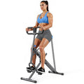 Squat Machine, MERACH R07 2 in 1 Squat Rowing Machine, Easy Setup & Foldable Exercise Equipment, Glute Trainer Machine, Glutes & Leg Home Workout Machine - color: Grey