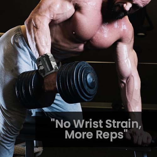 18" OG-Grade Wrist Wraps for Weightlifting – Heavy Duty Wrist Support with Thumb Loop & Lockdown Strap – Wrist Straps for Powerlifting, Bench Press & Gym Training - style: Stone Core