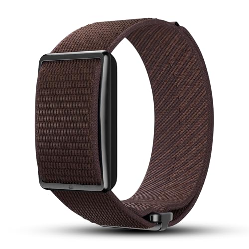 DADO Breathable Nylon Replacement Watch Band Compatible with Polar Loop – Lightweight, Ideal for All Weather Use Sport Strap with Adjustable Hook & Loop Closure - color: Brown Copper