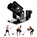Yes4All Exercise Machine Adjustable T Bar Row Attachment, D Row Handle/Landmine Handle Attachment with Textured Rubber Handles - color: A. Black - T Bar Row Platform
