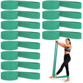 12-Pack Resistance Bands Set - Pull Up Assist, Strength Training & Physical Therapy for Home Gym | Exercise Loop Bands for Men & Women - color: Green 50-125lbs