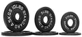 BalanceFrom Cast Iron Olympic 2-Inch Plate Weight Plate for Strength Training, Weightlifting and Crossfit, Multiple Packages - color: Style #2, style: A. 35LB Set