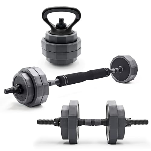 CAP Adjustable Weight Set, Multi-Use Adjustable Dumbbell Set for Home Gym Strength Training, Quick Change Free Weights System, Compact Workout Equipment, Multiple Weight Options - size: 66 lb Set