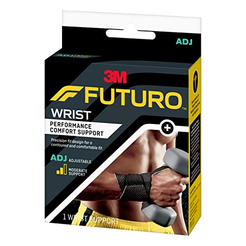 FUTURO Performance Comfort Wrist Support, Adjustable - size: 1 Count (Pack of 1)