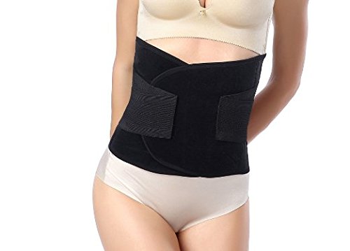 Postpartum Belly band Postpartum Recovery Surgery Support Belly Wrap for C-Section Hernia and Tummy Tuck Abdominal Compression Binder - size: 3XXX-Large:53"Length*9"Width