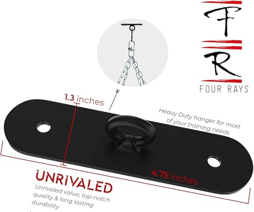 360 Rotation Heavy Bag Chain, Punching Bag Hanger with Stainless Steel Swivel Chain and 4 Snap Hooks, Mount for Hammock, Gym Swing, Yoga Swing, Trapeze - size: Bracket + Swivel Chain 360°