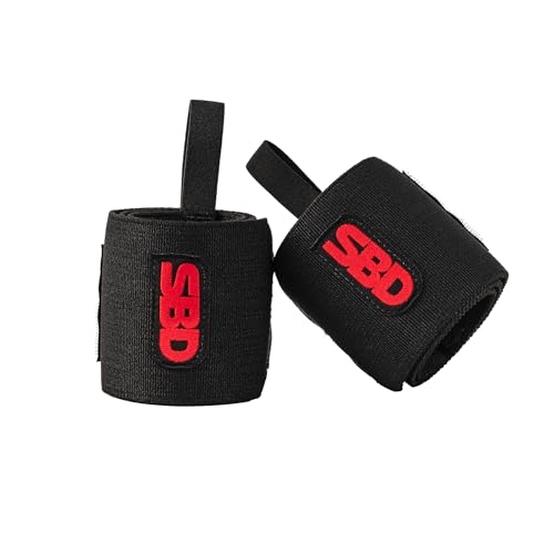 SBD Stiff Wrist Wraps – Maximum Support & Stability for Lifting, Powerlifting & Strength Training – IPF Approved, Made in Great Britain - size: Medium