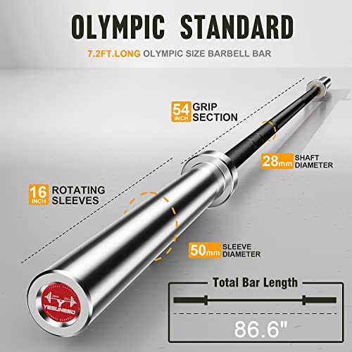 Curl Bar Olympic Barbell EZ Bar 330LB/700LB/1000LB/1500LB for Biceps Curl, Squat, Weightlifting - style: 700LB-Black2.0