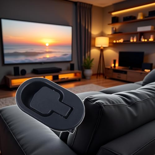 1PC Black Recliner Replacement Part Sofa Chair Couch Release Lever Pull Handle Replacement Recliner Handle ABS Plastic Fits Both A 6mm and 3mm Cable Replacement Parts