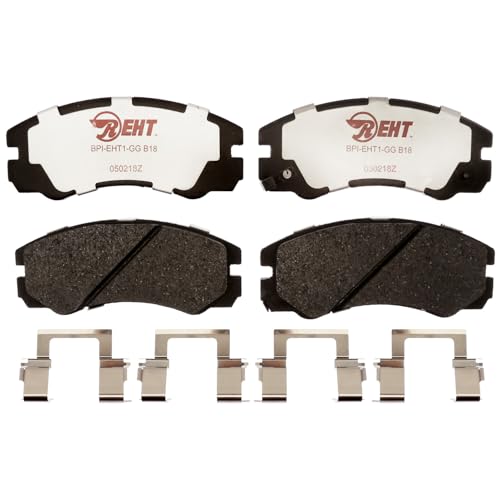 Raybestos Premium Raybestos Element3 EHT™ Replacement Front Brake Pad Set for Select Isuzu Amigo/Axiom/Rodeo/Trooper/VehiCROSS, Acura SLX and Honda Passport Model Years (EHT579H) - size: One Size, style: EHT579H