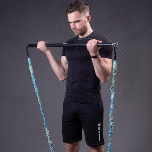 Resistance Bands Bar Accessories, Fitness Handles, Detachable Workout Bar Attachment，Only Available for GEKU FIT’s Products - color: Ring x 2