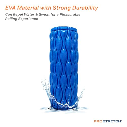 ProStretch Nonagon, Foam Roller for Sore Muscles & Deep Tissue Recovery | Textured Foam Roller for Deep Tissue Therapy, Muscle Massage & Myofascial Trigger Point Release