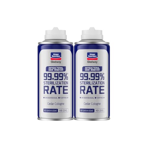 Glodway Air Refresher,Odor Eliminator Remover Spray,Odor Remover,Cologne Long-Lasting Scent For Home,Couch,Mattress,Furniture, bathroom,Fabrics & Trash,6 Ounce,2 pack - color: White