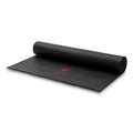 Weddingstar Customizable No-Slip Black Yoga Mat - color: Boxed Initial