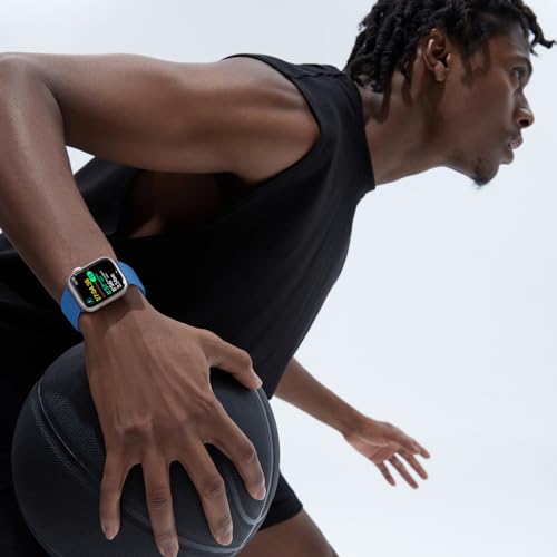Sport Loop Band Compatible with Apple Watch Bands for Women 44mm 46mm 45mm 49mm 42mm 38mm 40mm 41mm men,Stretch Adjustable Braided Nylon Straps for iWatch Series 11/10/9/8/7/6/5/4/3/2/1/SE/Ultra - color: Blue2, size: 38mm/40mm/41mm/(42mm-series 11 10)