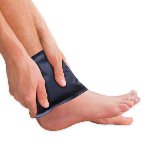 Rapid Relief Gel Soft Flexible Ice Packs for Injuries - Reusable Freezer Cold Pack, Cold Compress & Cooling Gel Pad for Face, Shoulder, Hip, Leg, Arm, Ankle & Foot Injury 5 x 11 Inch Single Pack - size: Small (Pack of 1)