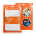 Peel and Stick Multi-Use Cleaning Wipes - Hand Quick Clean, Adhesive Clothing Protectors, Heavy Duty Cleaner Wipes for Painters, Mechanics, Disposable, High Absorbency 6 x 10 in, 10 Count (Pack of 1) - size: 10 Count (Pack of 1)