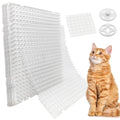 Ley's 10 Pack Scat Mat for Cats, 16x13 Inch Cat Deterrent Mat with Spikes, Indoor/Outdoor Pet Training Mat, Humane Repellent Animals, Keep Pets Off Furniture, Gardens & Lawns - size: 10 Pack
