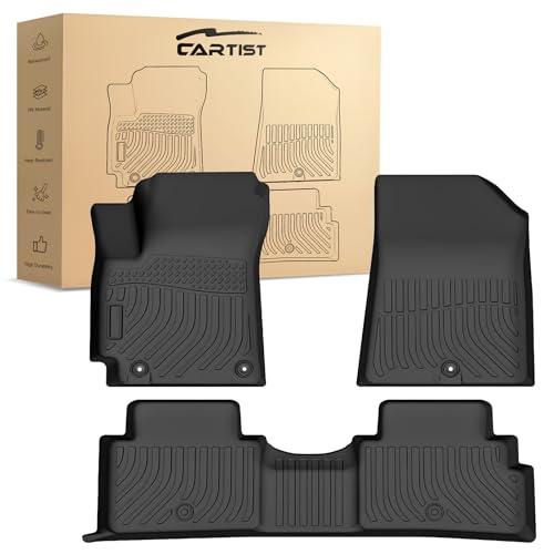 Floor Mats for Kia Soul 2020-2025 2026, All Weather Floor Liner for Soul Accessories Car Floor Mat Heavy Duty Waterproof - size: 1)Kia Soul【2020-2026】