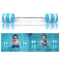 Aqua Pool Barbell for Swim Lesson Fitness Exercise Equipment -Foam Pool Weights Dumbbells - Aquatic Water Workout Bar for Aerobics Weights