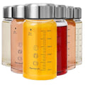 Glass Juice Bottles 6 Pack 12 oz - Wide Mouth Glass Water Bottles with Lids - for Juicing, Smoothies, Milk, Protein, BPA Free, Reusable, Stainless Steel Lids, Leak Proof, Shaker bottle (400 ml) - color: 6-Pack, size: 12 oz/400 ml