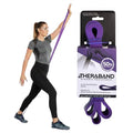 THERABAND High Resistance Band, Extra-Heavy Elastic Super Band for Full Body Workouts, Physical Therapy, Strength Training, Durable 41” Loop Exercise Band, 50 lbs Resistance - size: X-Heavy (50 lbs)