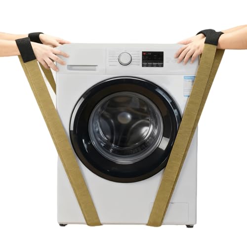 VEVOR Moving Straps, Supports up to 1000 lbs, 2-Person Lifting and Moving System with 2 Harness & 2 Load-Bearing Straps, Adjustable Lifting for Furniture Appliances Mattresses