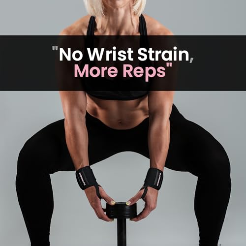 18" OG-Grade Wrist Wraps for Weightlifting – Heavy Duty Wrist Support with Thumb Loop & Lockdown Strap – Wrist Straps for Powerlifting, Bench Press & Gym Training - style: Savage Her Pink