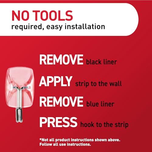 Command Small Clear Wire Toggle Hooks, 10 Wall Hook and 12 Strips, Damage-Free Hanging with Adhesive, Great for Hanging, Organization and Storage, Holds up to 0.5 lb - size: 1 Pack