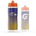 Gatorade Gx NFL Non-Slip Squeeze Bottles, 30 fl oz, Gx Hydration System - color: Baltimore Ravens