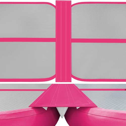 Sumery 3ft/6ft Air Mat Tumble Track Connector Tape for Inflatable Tumbling Gymnastic/Yoga/Camping White（NEW） (40) - color: Pink