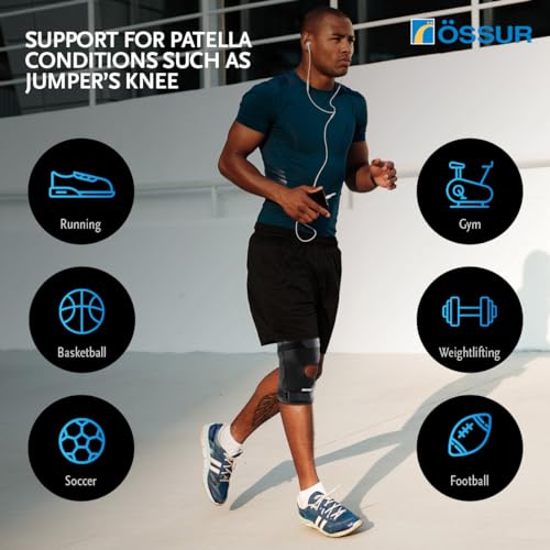Össur Formfit Hinged Knee Wrap Brace – Adjustable ACL, PCL, MCL & LCL Knee Support with Dual Hinges, Compression & Open Patella for Meniscus Tears, Sprains, Arthritis, Sports & Injury Recovery (X-Small) - size: X-Small, style: Össur Formfit Hinged Knee Wr