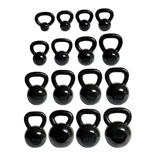 Fitness First Cast Iron Kettlebell - size: 22.1 Pounds