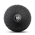 Marcy Slam Ball, 10–50 lbs Dead Weight, Non-Bounce, Sand-Filled Medicine Ball with Durable PVC Shell & Textured Grip for Slams, Tosses, Core & Full Body Training - size: 10 LB