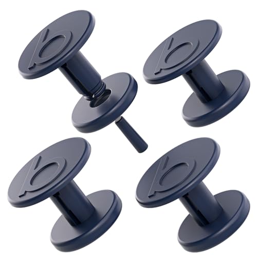 Replacement Buttons for Bogg Bag Handle Strap – Hard Plastic 3D “b” Rivets Match New Bogg Bag Style – You Navy Me Crazy Color Fits Original, Baby, and Bitty Totes – Durable Replacement Accessories - color: 3D B You Navy Me Crazy